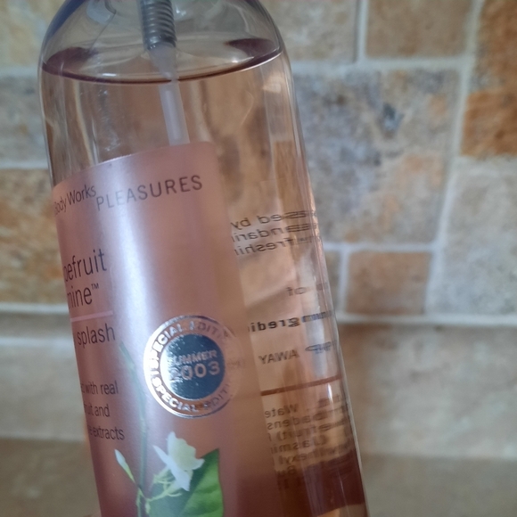 Vtg Bath & Body Works Pleasures Grapefruit Body Splash Bundle Pink Jasmine RARE! - Picture 5 of 5